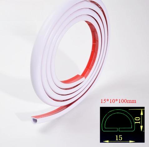 1M Cable Management Tray, Desktop/Wall Small Cable Duct, Self-Adhesive No-Drill Anti-Step Organizer, Flexible Cable Duct