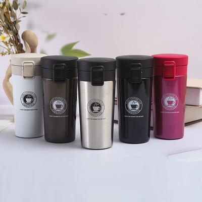 304 Rostfritt Stål Kaffekopp Dubbel Vakuumflaska Affärs Kontor Presentkopp