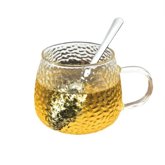 Te-spreder i rustfritt stål med krok Fine hull Te-intervallfilter for løsblads-te- og kaffebrygging Bærbar te-infuser for hjemreise
