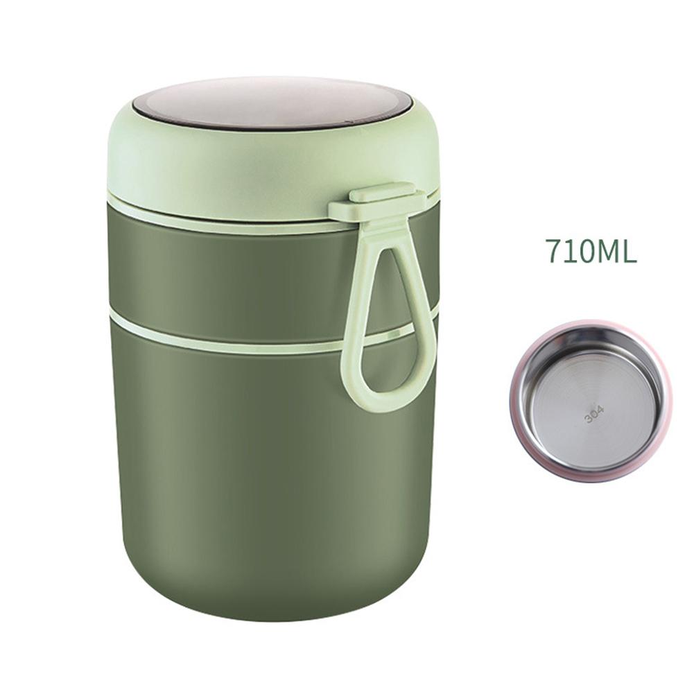Stainless Steel Thermal Lunch Box Portable Insulated Lunch Bag Food Warmer Soup Cup Thermos Containers Bento Box for Students