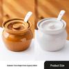 Ceramic Double Boiler Stew and Egg Custard Pot with Lid