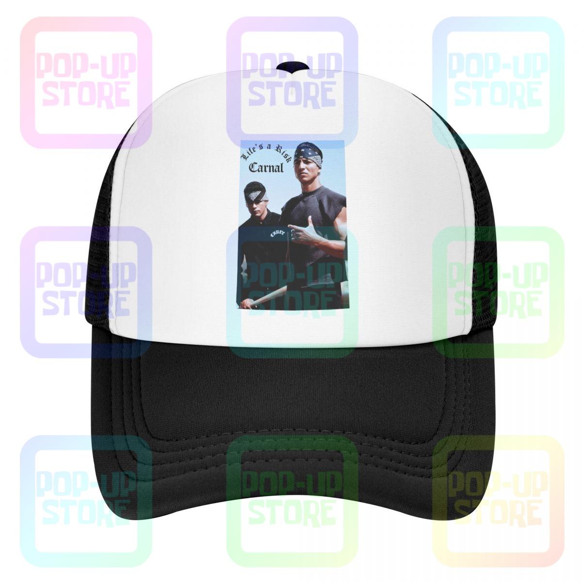 

Blood In Blood Out Vato Loco Lifes A Risk Carnal Бейсбольная кепка Шляпы дальнобойщика Дышащая солнцезащитная кремовая классическая шляпа лучшего качества