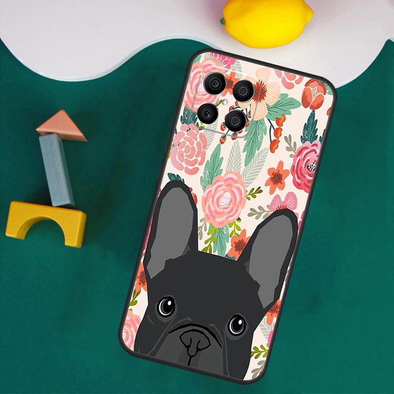 French Bulldog Case For Honor 200 Lite 50 70 90 X9a X8a X8 X9 X8b X9c X9b Honor Magic 5 6 Pro 7 Lite Cover