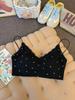 2026 Summer Lace Floral Polka Dot Camisole with Built-in Bra Pads