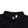 FILA Fitness Cool Dry Simple Polo Shirt Men tops Deep-Black A51M631101FBK