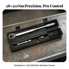 3 Pieces Rotation Force Wrench Set Heavy-Duty Hand Tools Chrome-Finished