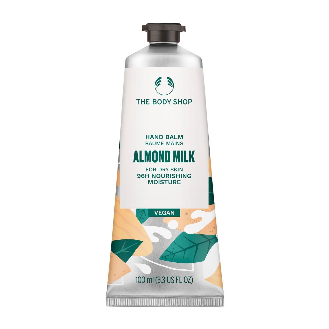 

The Body Shop Almond Milk Hand Balm 100ml For Dry Sensitive Skin 96Hr Moisture Vegan Care
