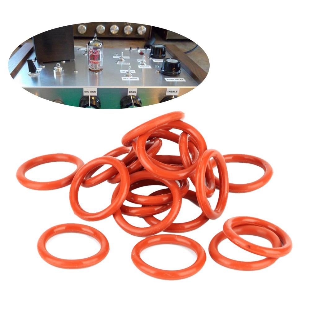 20pcs Tube Damper Silicone Rings Fit for 12AX7 12AU7 12AT7 12BH7 EL84
