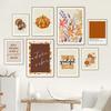Quotes Autumn Posters Prints Canvas Painting Gallery Wall Art Pictures For Living Room Home Decor Fall Leaves Pumpkin Turkey Car