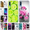 For Samsung A70 Case A705 Flower Silicone Back Cover On For Samsung Galaxy A70 Soft TPU Phone Case A 70 A705F Coque Shockproof