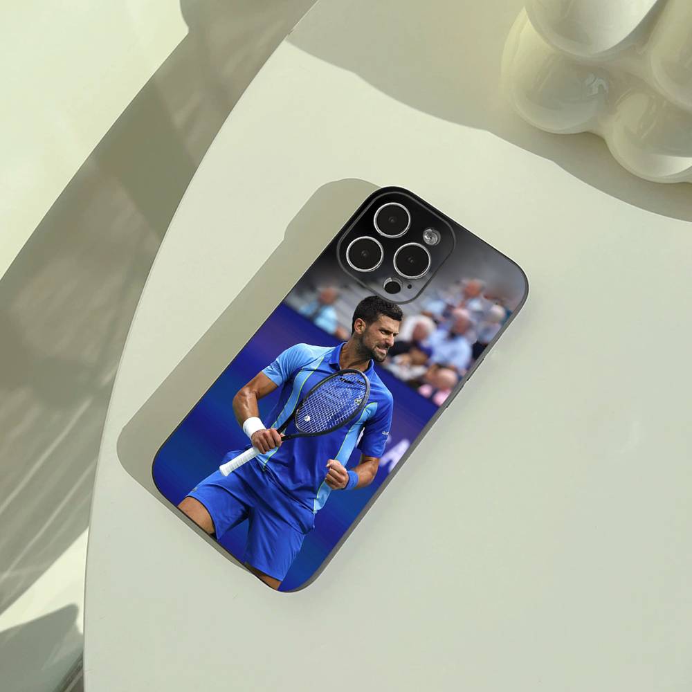 Novak Djokovic-Tennis Phone Case For iPhone 17,16,15,14,13,12,11 Pro Max,16/15/14Plus,XS Soft Black Cover