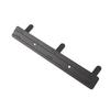 Black Coat Rack Durable Row Hook Decorative Towel Hook  Kitchen Bathroom Wardrobe Entryway Bedroom