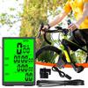 Fahrrad-Stoppuhr Kabelgebundener Fahrradcomputer Wasserdichtes Fahrrad-Tachometer Mountainbike Rennrad Leuchtendes Kilometerzählertacho Fahrrad Kabelgebundener Sensor