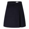 Women's Textured Wool H-Line Midi Skirt