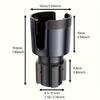 1PC Water cup limiter, car cup holder, car beverage rack, suitable for large bottles and cups up to 10.41 cm