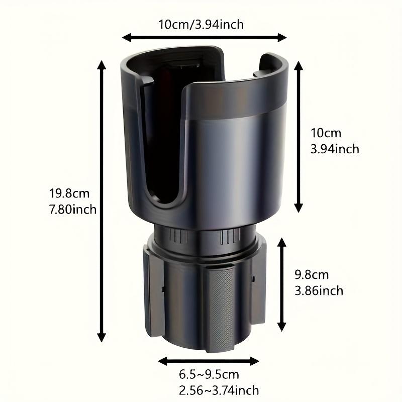 1PC Water cup limiter, car cup holder, car beverage rack, suitable for large bottles and cups up to 10.41 cm