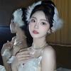 Faux Pearl Faux Pearl Hair Clips Feather Hairpin Headwear New Side Hair Clips