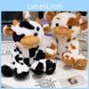 Adorable Glow In The Dark Plush Cow Doll Soft Stuffed Animal For Kids And Infants