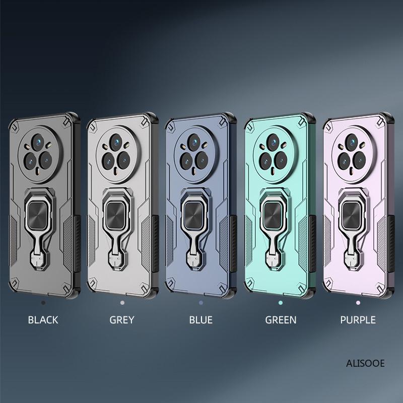 Rotatable Kickstand Capa for Realme 14 Pro 5G 14 Pro+ Plus Case Magnetic Ring Holder Cover for OPPO Realme 14 Pro Plus Fundas