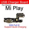 USB Chargng Dock Port Connector Board Flex Cable With Microphone For Xiaomi Mi Poco F1 F2 Pro Poco X3 X2 C3 Mi Play Repair Parts