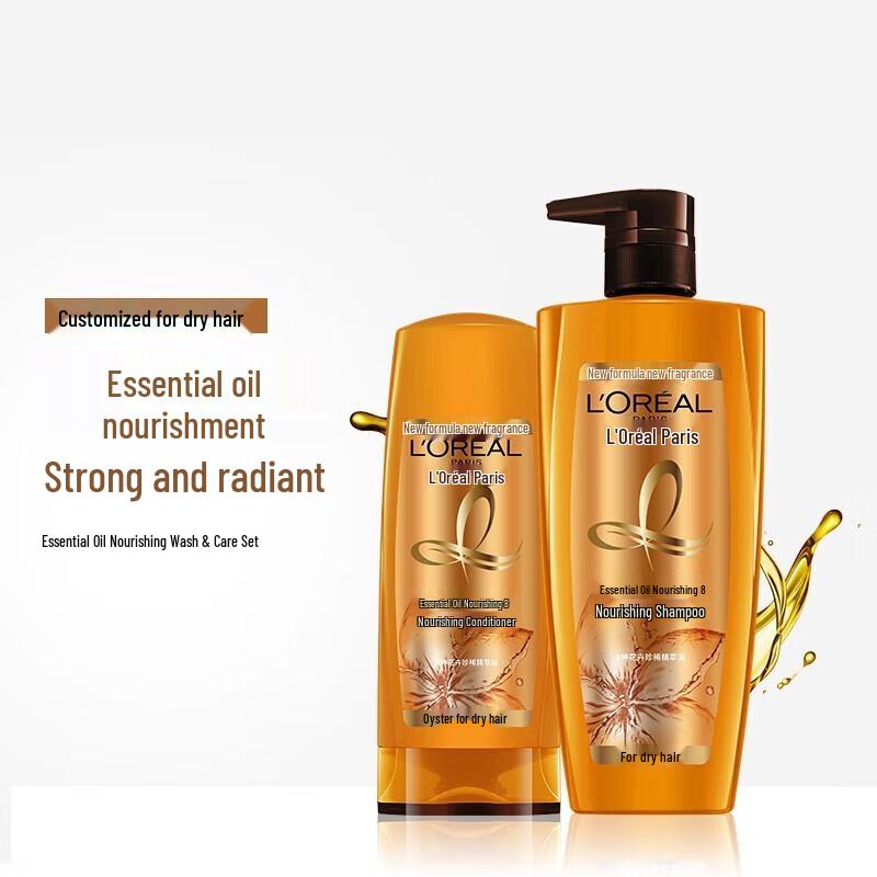 L'Oreal Elvive Extraordinary Oil Nourishing Shampoo & Conditioner Set