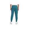 Nike Portugal Tech Fleece Logo Embroidery Pattern Comfortable Mid-Waist Tapered Football Knit Sports Pants Men Pants Teal FJ8286-381