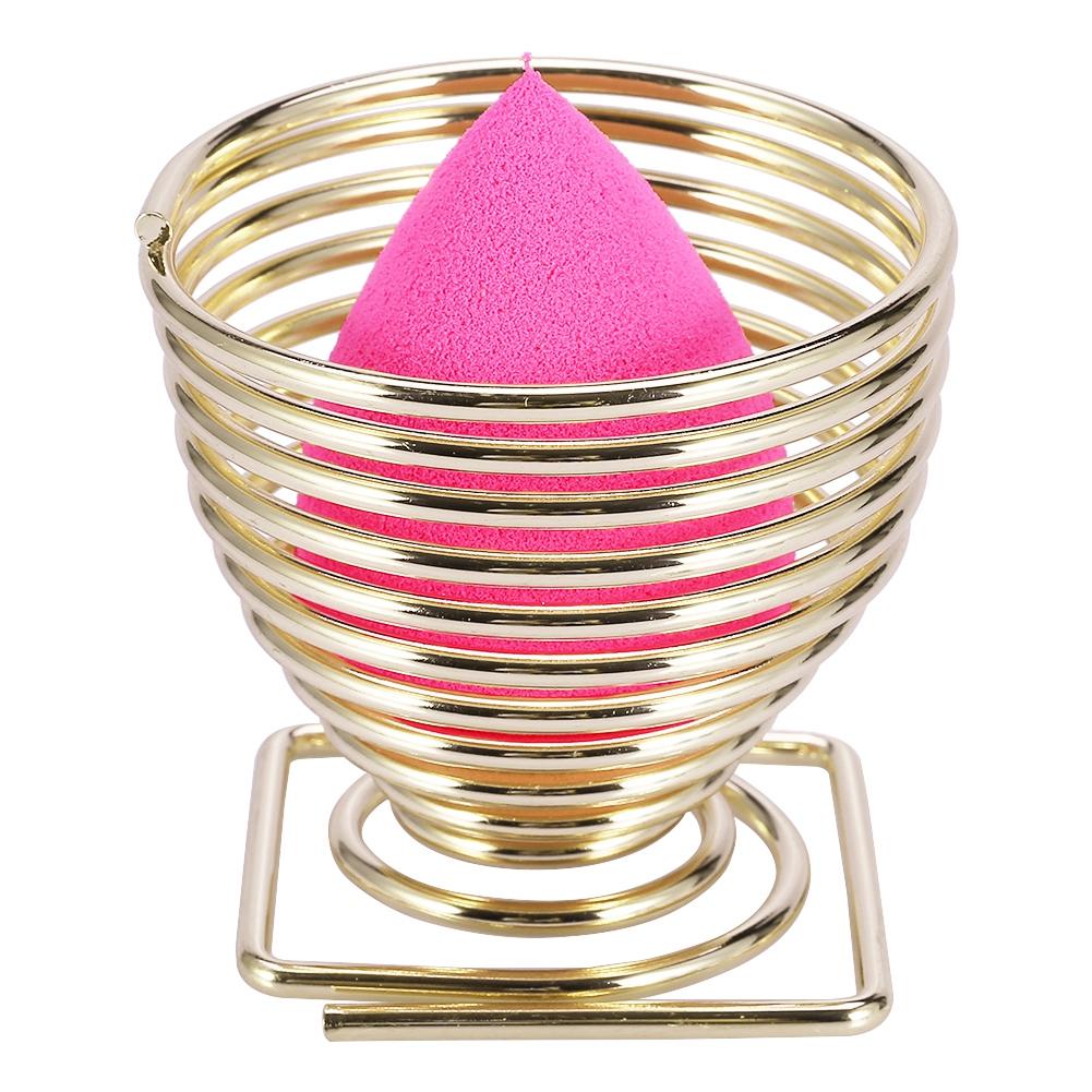 

Косметический спонж Яйцо Пуф Блендер Подставка для сушки Держатель Рамка Стойка Поддержка Инструмент для макияжа Золотой Квадрат