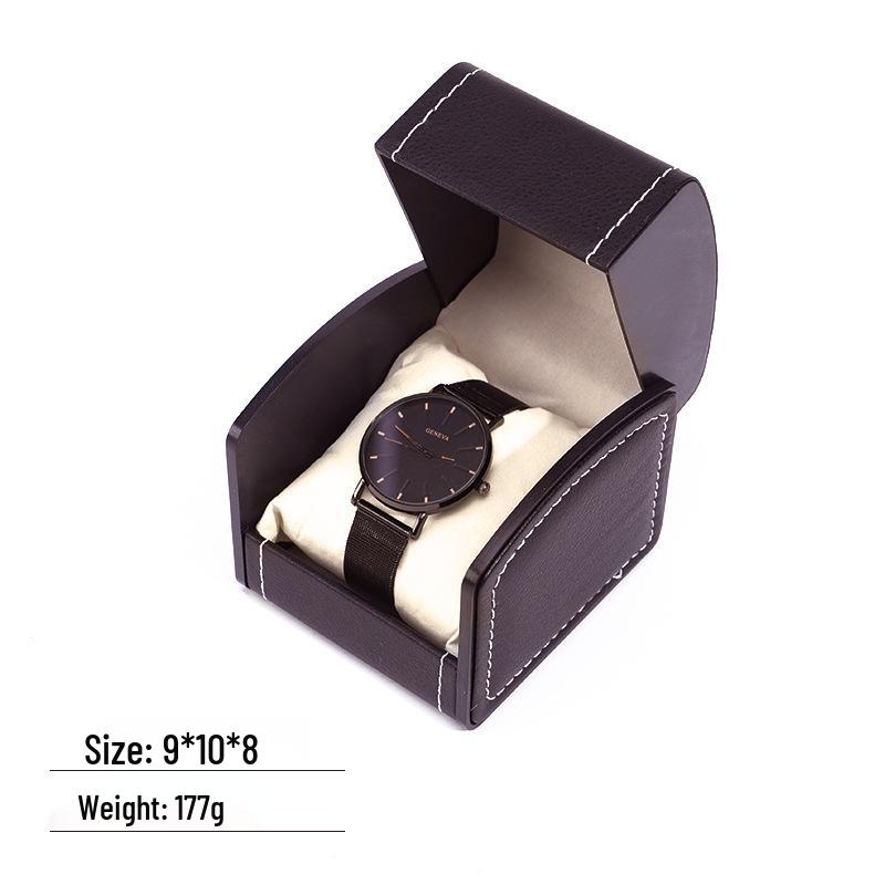 PU Watch Box: Flip-Top Display & Storage for a High-End Feel