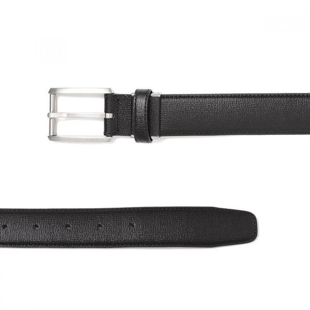 Benovero Men S Derby emboSSed Logo Belt Bmf1acb1291k
