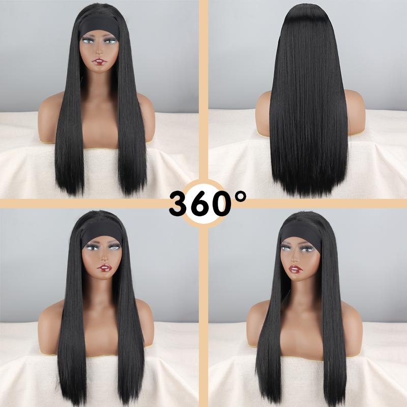 XINRAN Afro Dames Mode Schouderlengte Kinky Krullend Natuurlijk Zwart Pruik Zonder Pony Synthetische Vezel Diep Krullend Zwart Pruik