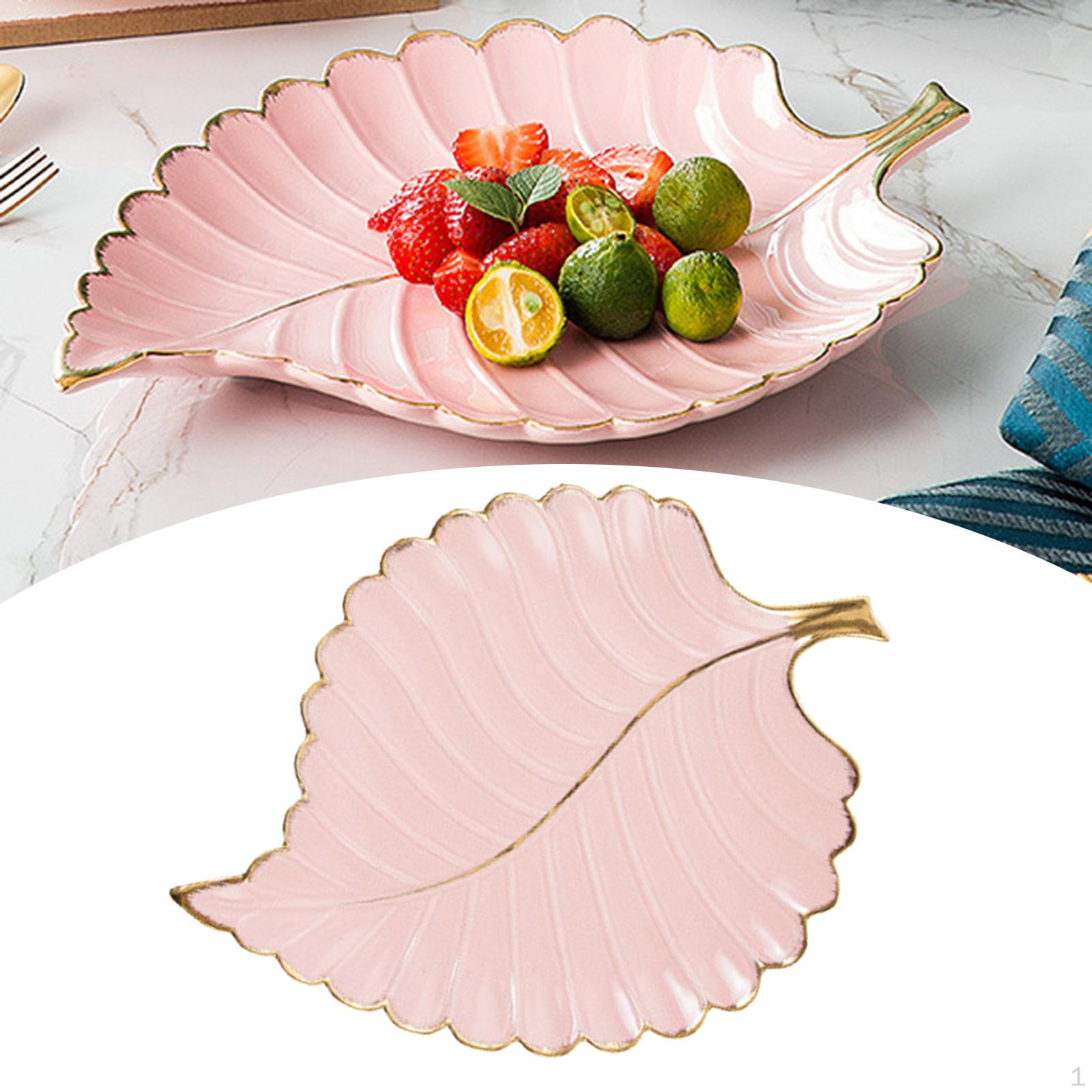 

Storage Tray Plate Jewelry Kitchen Organizer Dish Novelty Decorative Dinnerware for розовый