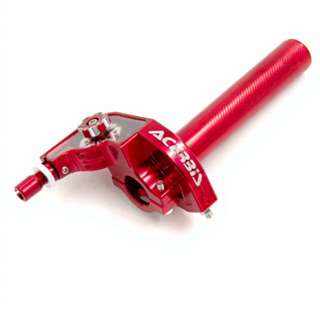 High-quality Motorcycle Aftermarket Part Acerbis 22mm CNC Accelerator Large Twist Throttle Visible Fluid Grip for Performance
