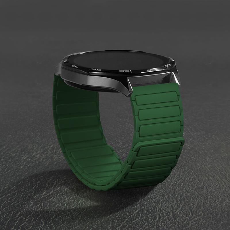 Magnetic silicone Band For Samsung Galaxy Watch 7 FE 6 4 classic 5pro Bracelet correa Huawei watch GT 6 5 4 pro 20mm 22mm straps