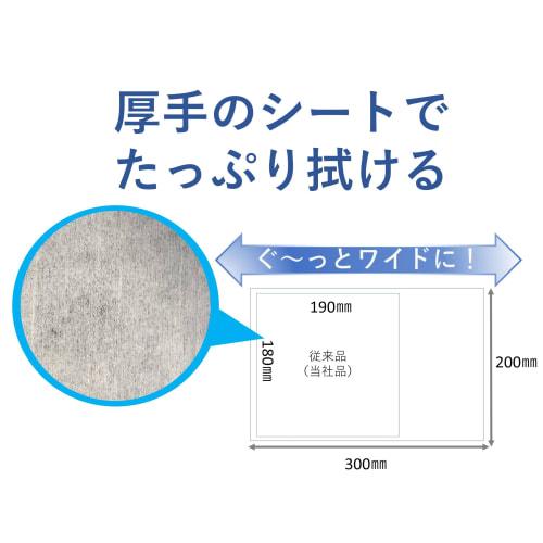 Habinurse Large size thick baby wipes that don't break easily