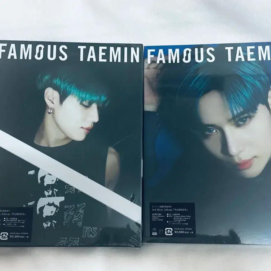 Selling Taemin Famous Japan First Press Limited Edition (2 Types) + Polaroid As a Set.