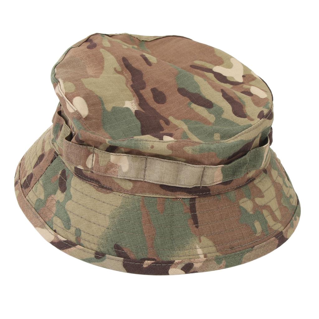 Boonie Hat with Adjustable Buckle Short Brim Waterproof Oxford Fabric Bucket Hat for Fishing Trips