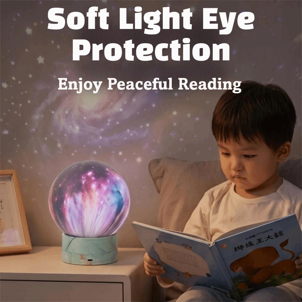 Ambient Mood Light Moon Night Light Portable Galaxy Projection Lamp Star Projector Gift For Kids