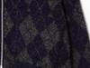 European and American Women's Diamond Pattern Knit Pilot Jacket Coat