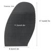 Leather Shoes Outsoles Rubber Anti Slip Forefoot Sole Flat Shoes Repair Half Sole Pad (Yellow)