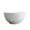 Pure White Ceramic Rice Soup Bowl