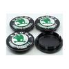 4x Tampas Centrais Originais Novas SKODA Cubos de Roda Para Citigo Fabia Felicia Octavia Yeti 56MM