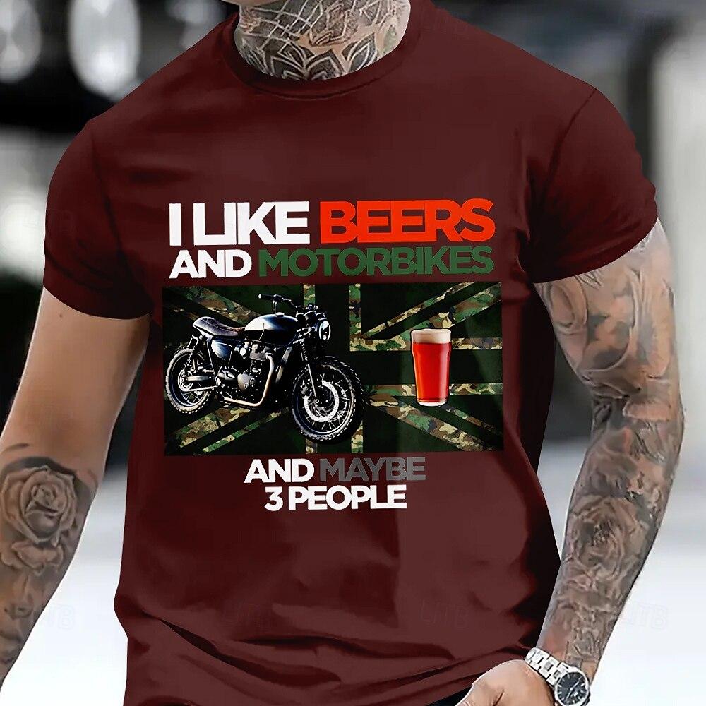 2025 Fitness Workout Loose Men's Clothing Comfortable Handsome Casual T-Shirt Clothing Hiking Running Short Sleeve T-Shirt