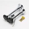 Dual Trumpet Air Horn Chrome  12V/24V 150Db Super Loud Trumpet Air Horn For Car Truck Train Boat