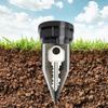 Sprinkler Key Hider Realistic Sprinkler Key Cash Hider Holder for Outdoor Garden Yard Easy Push Into The Ground