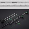 Adjustable Fishing Rod Bracket Support Holder Rack Pole Stand Holder with Anti Slip Ground Insert