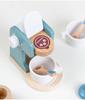 Wood Kids Play Kitchen Set: Pretend Cooking Toy for Boys & Girls, Ideal Birthday Gift