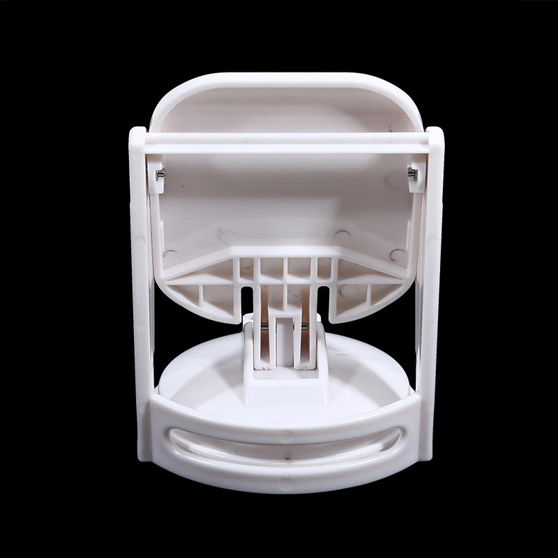 Strong Suction Cup Folding Shower Footstool Non-Slip Surface Space-Saving Installation for Bathroom Shower Bath Tub Pedicure Shaving Foot Rest Support