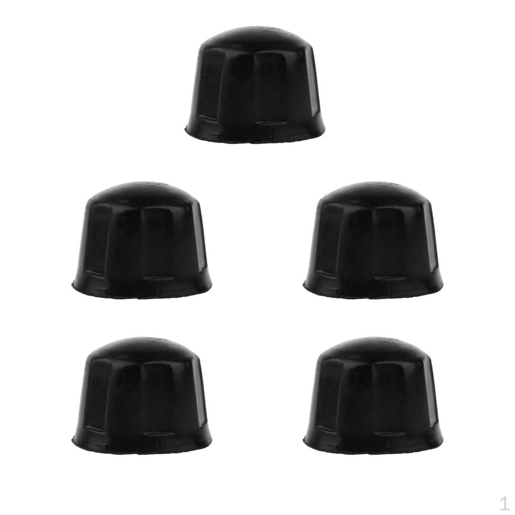 

5pcs Rubber Tyre Valve Stem Cap Dust Proof Cover for Scooter Karting Trucks