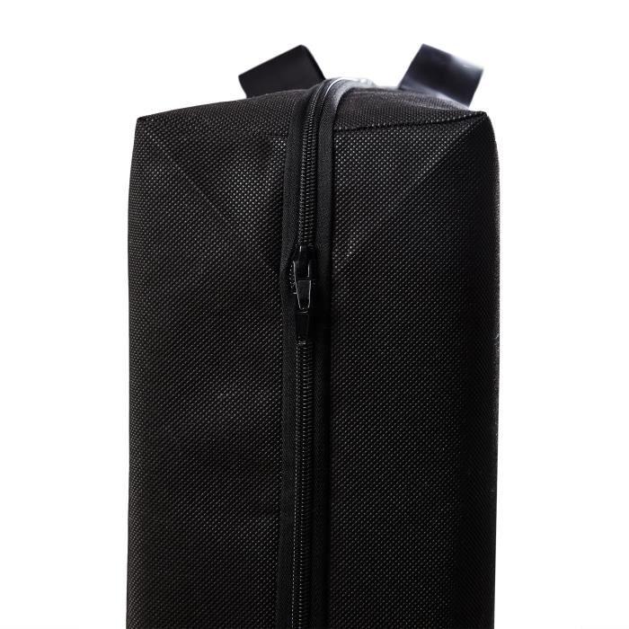 Sac De Rangement - Lumaland - Housse De Protection - 140 X 200 X 25 Cm - Polypropylène - Noir