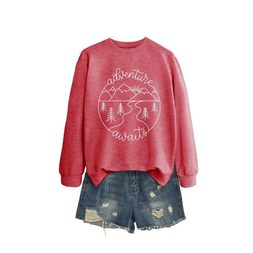 Nová kreativní módní mikina podzimní dámská mikina podzimní a zimní dámská zesílená mikina zimní mikina velké velikosti